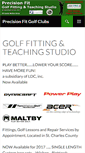 Mobile Screenshot of precisionfitgolfclubs.com